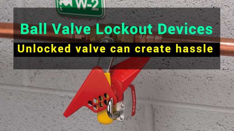 Valve Lockout Devices For Workplace
