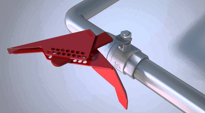 ball valve lockout devices